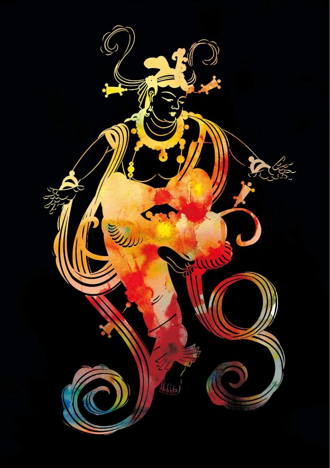 来自“敦煌艺术”中的壁画舞姿——敦煌舞的创建与发展(图5)