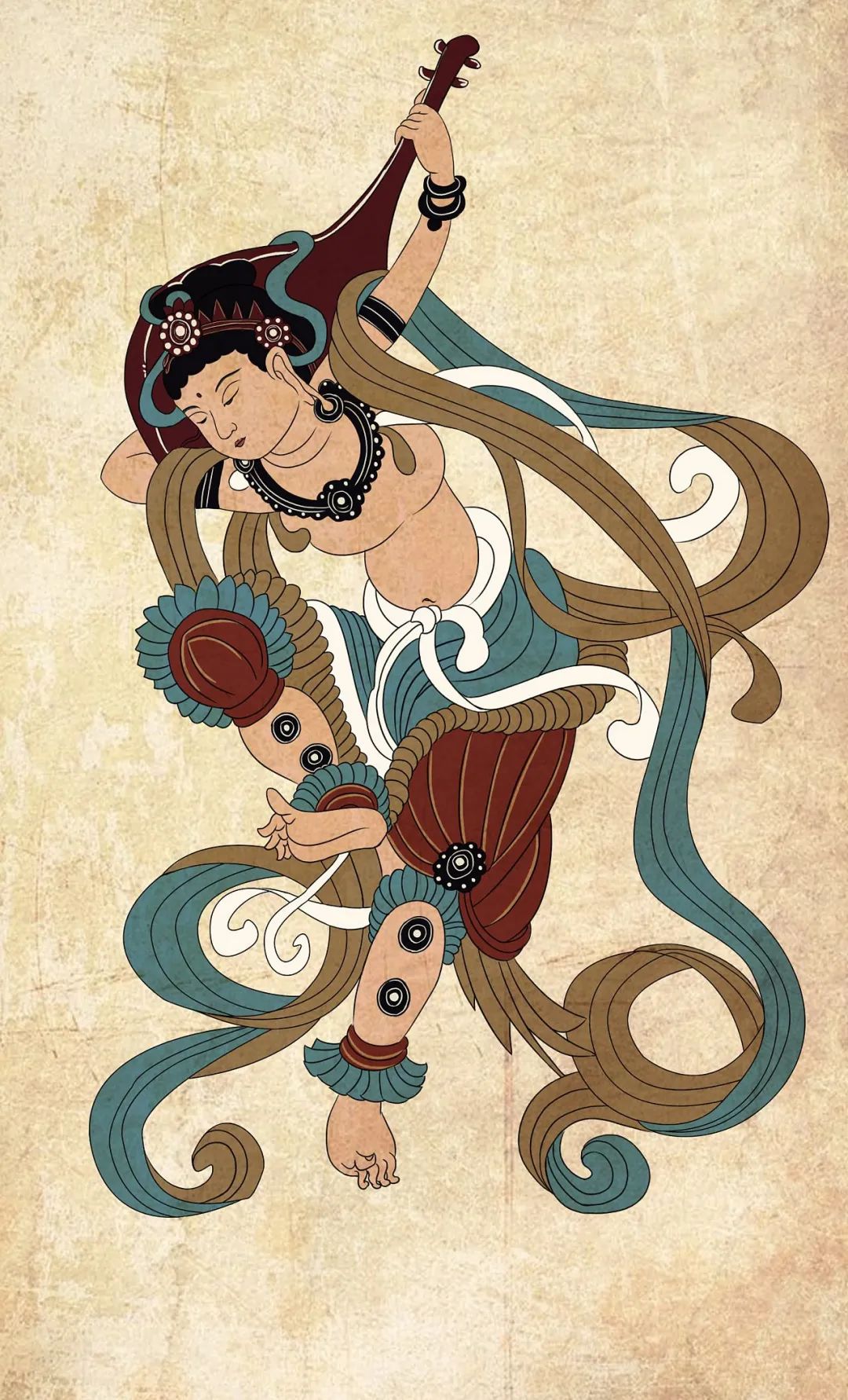 来自“敦煌艺术”中的壁画舞姿——敦煌舞的创建与发展(图6)